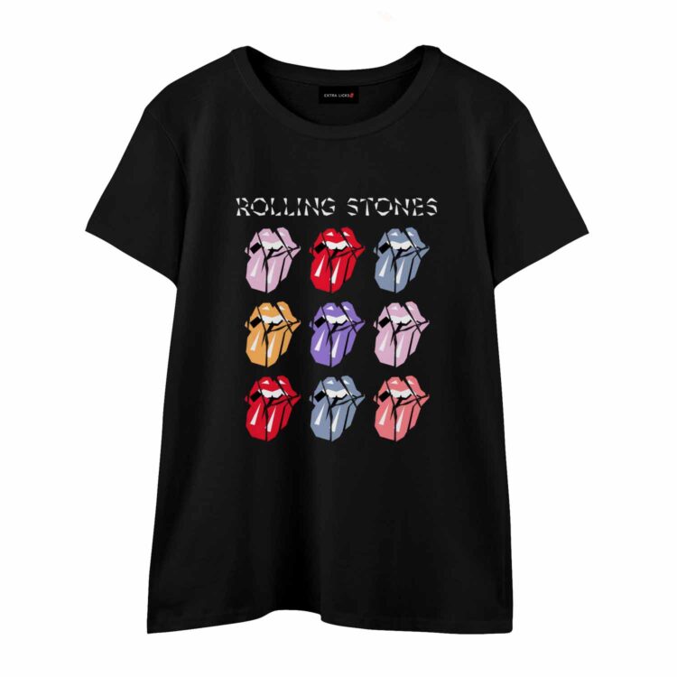 The Rolling Stones Hackney Diamonds Multi Color Tongue Shirt